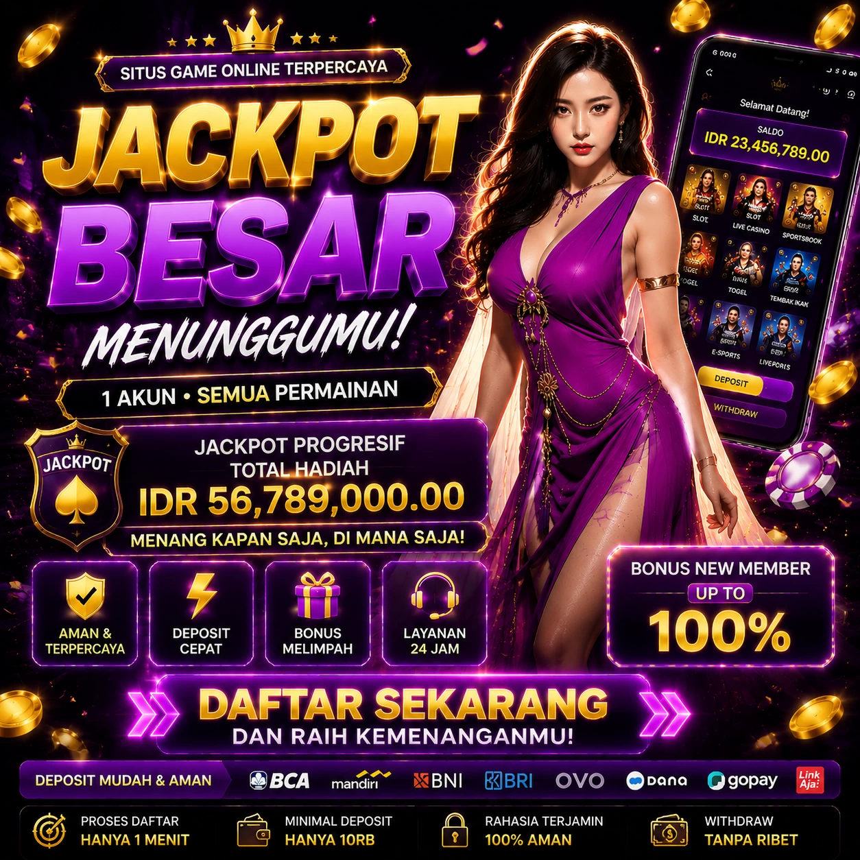 Berbagai Jenis Permainan yang Tersedia di joko4d